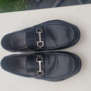 Ferragamo mens loafers size